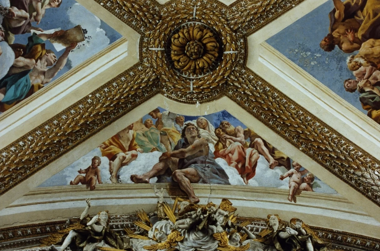  224-Giovanni Lanfranco-Abele e i primi parenti -Certosa di San Martino, Napoli 